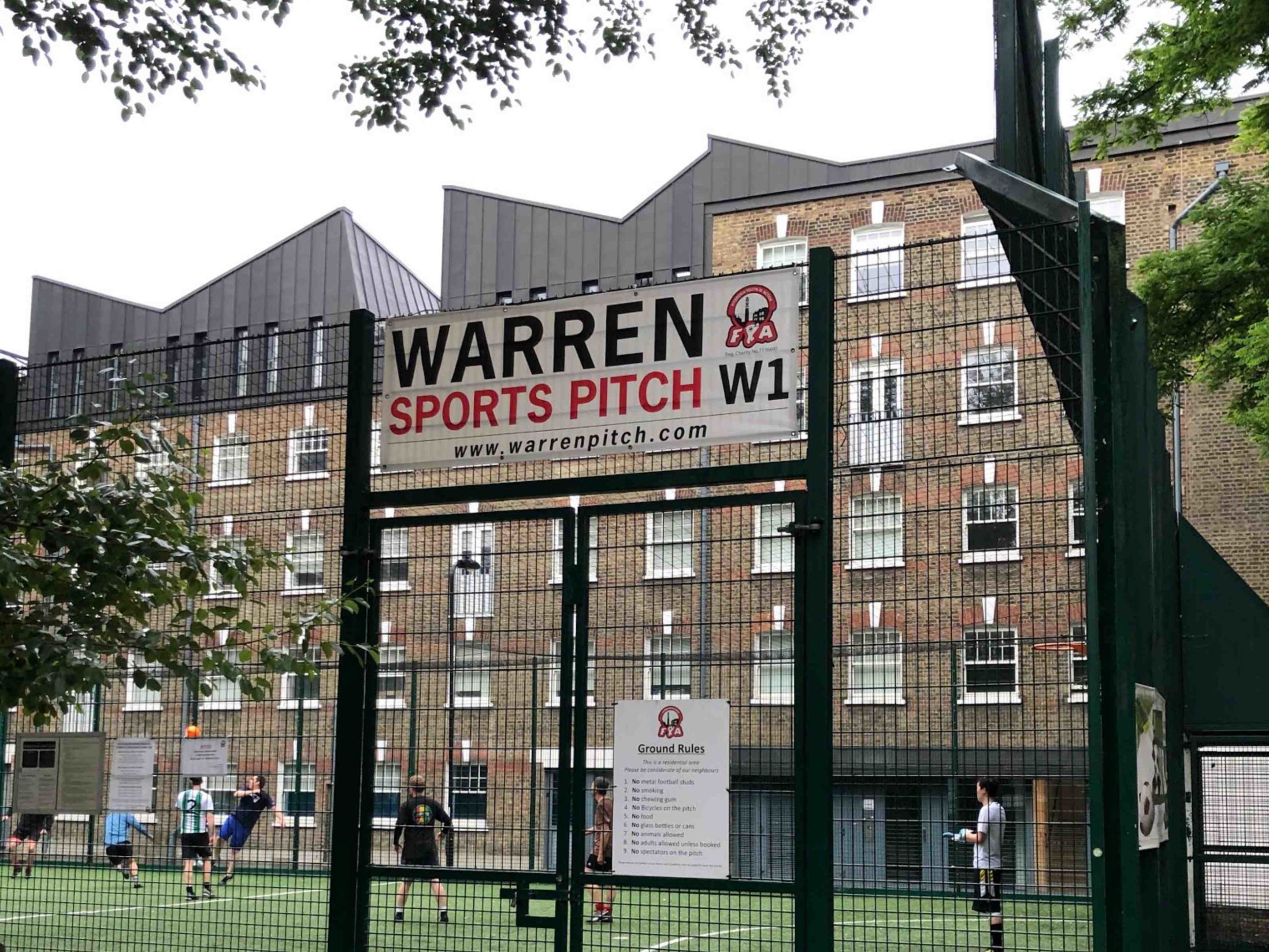 Warren Sports Pitch (W1) - Football Pitches in London